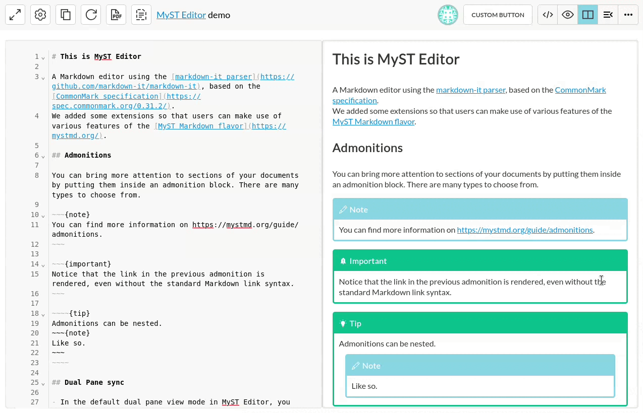 Inline Mode Demo