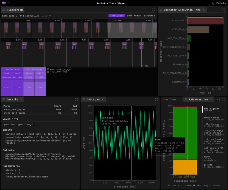 trace viewer view